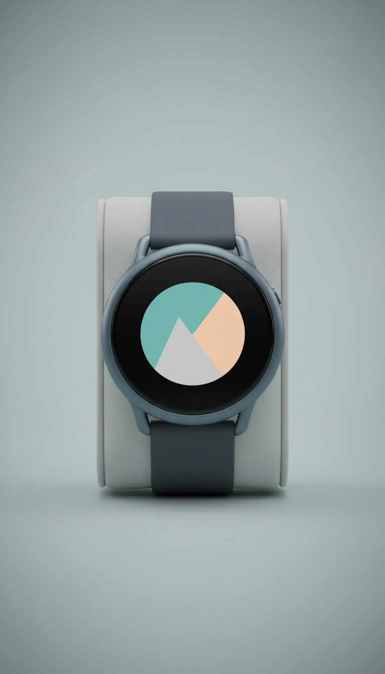 Aluminum-Cased Smartwatch with Seamless Sync